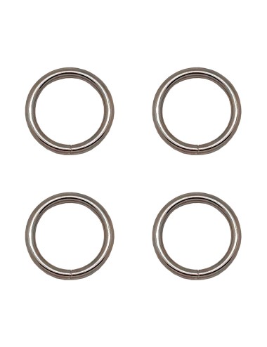 Anilla soldada ap14, 5 x 40 mm, zincada, blister 4 uds