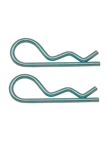 Pasador ps14 forma r, 3 mm, galvanizado, blister 2 uds