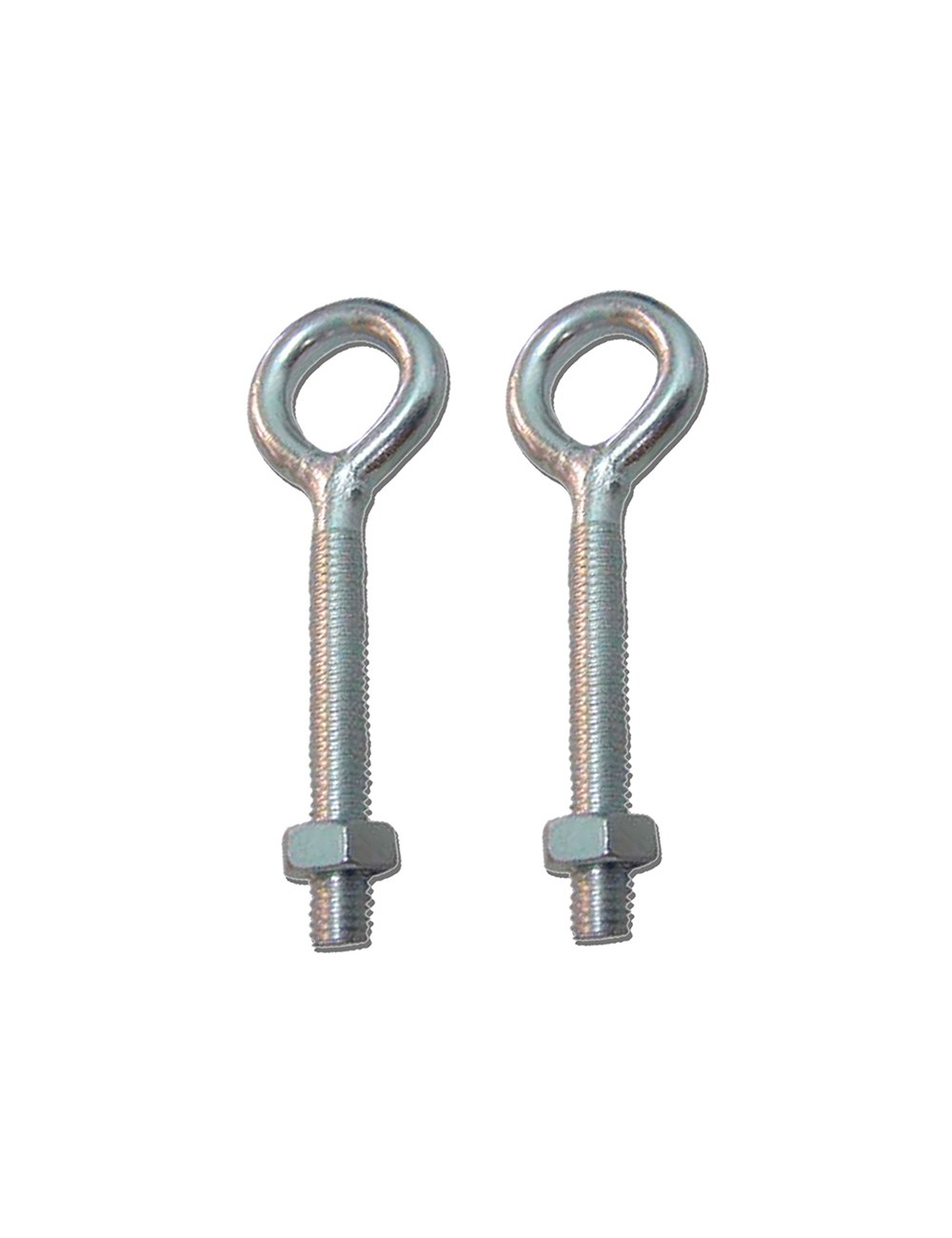 Hembrilla soldada con tuerca hm01, m8 x 60 mm, zincado, blister 2 uds