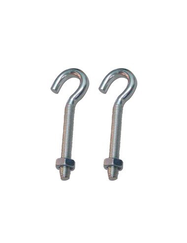 Hembrilla abierta con tuerca hm02, m8 x 60 mm, zincado, blister 2 uds