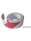 RSA550BK BANDA ANTIDESLIZANTE ADHESIVA ROJO/BLANCO