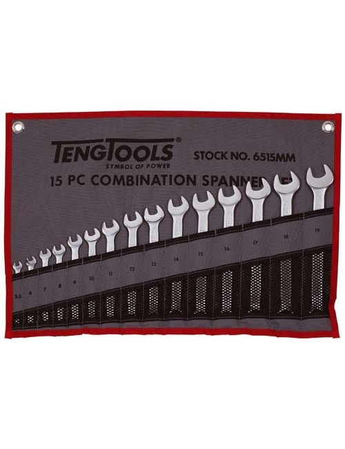 JUEGO DE LLAVES COMBINADAS  6515MM