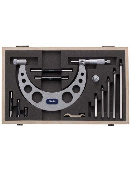 JUEGO MICROMETRO 0-150MM DIN863/1 0 - 150 mm