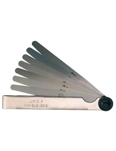GALGA ESPESORES  100 mm. 0.10-2.00 0,10 - 2,00 mm