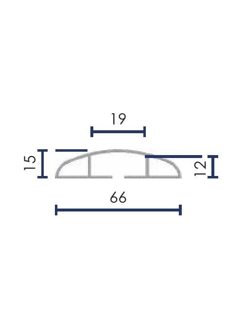 PROTECTOR de CABLE SUELO  CPB655