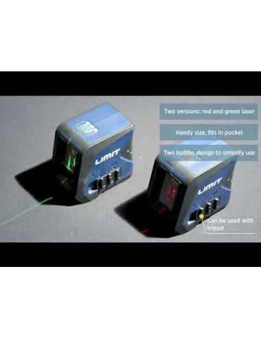 NIVEL LÁSER 1000 G - 2 LÍNEAS CRUZADAS MINI VERDE