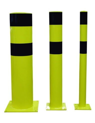 Poste de Protección Amarillo y Negro POT90NJ