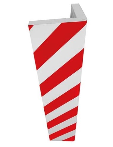 Protector de Espuma en Ángulo con Adhesivo Rojo y Blanco  PU7323RB