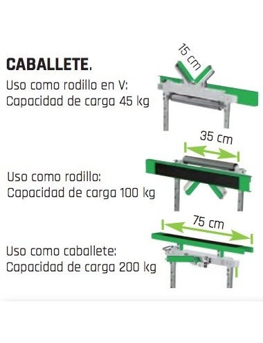 Caballete de Trabajo Extensible  UMS 1