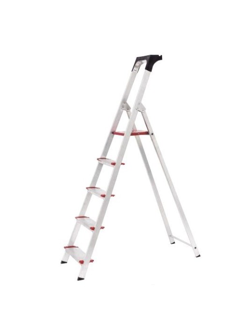 ESCALERA C/PORTAHERRAMIENTAS COMODA 07 - 7 PELDAÑOS