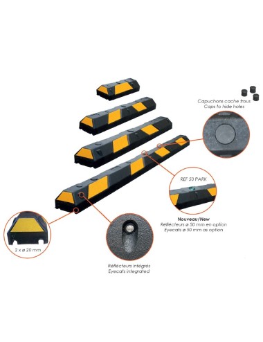TOPE DE PARKING PARKSTOP130 - 1300mm