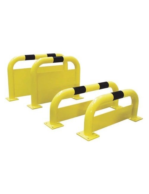 BARRERA PROTECCIÓN BARP3510NJ C/CHAPA ANTIGOLPES - NEGRO/AMARILLO Ø76mm