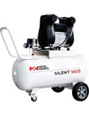 COMPRESOR SILENT 90 SILENCIOSO SIN ACEITE 90l.