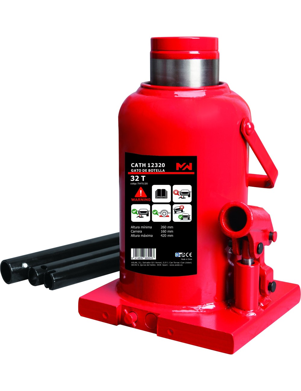 GATO BOTELLA CATH12320 - 32 TN