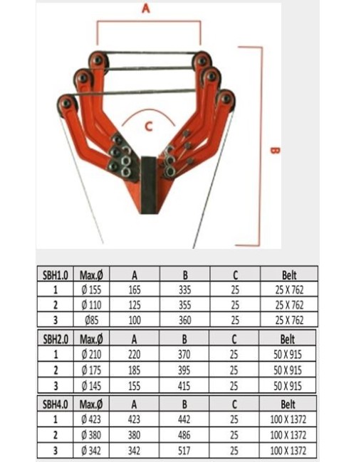 dispositivo de lijado y afinado para tornos SBH 100 SBH100