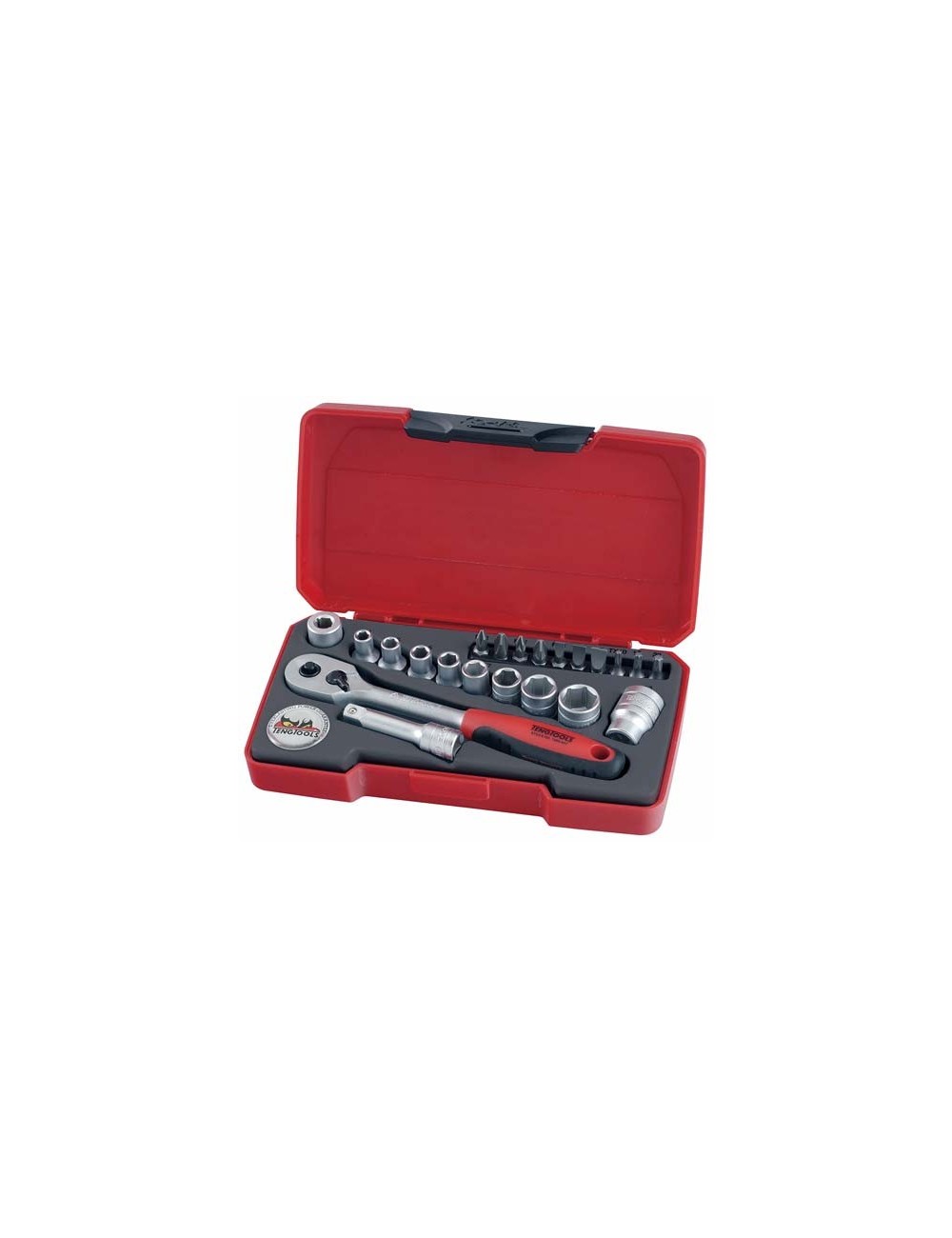 JUEGO DE LLAVES DE VASO 1/4" T1422 22 PZAS T1422