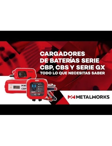 CARGADOR DE BATERIA MW SMART CBS122470 - 12V/24V 7A