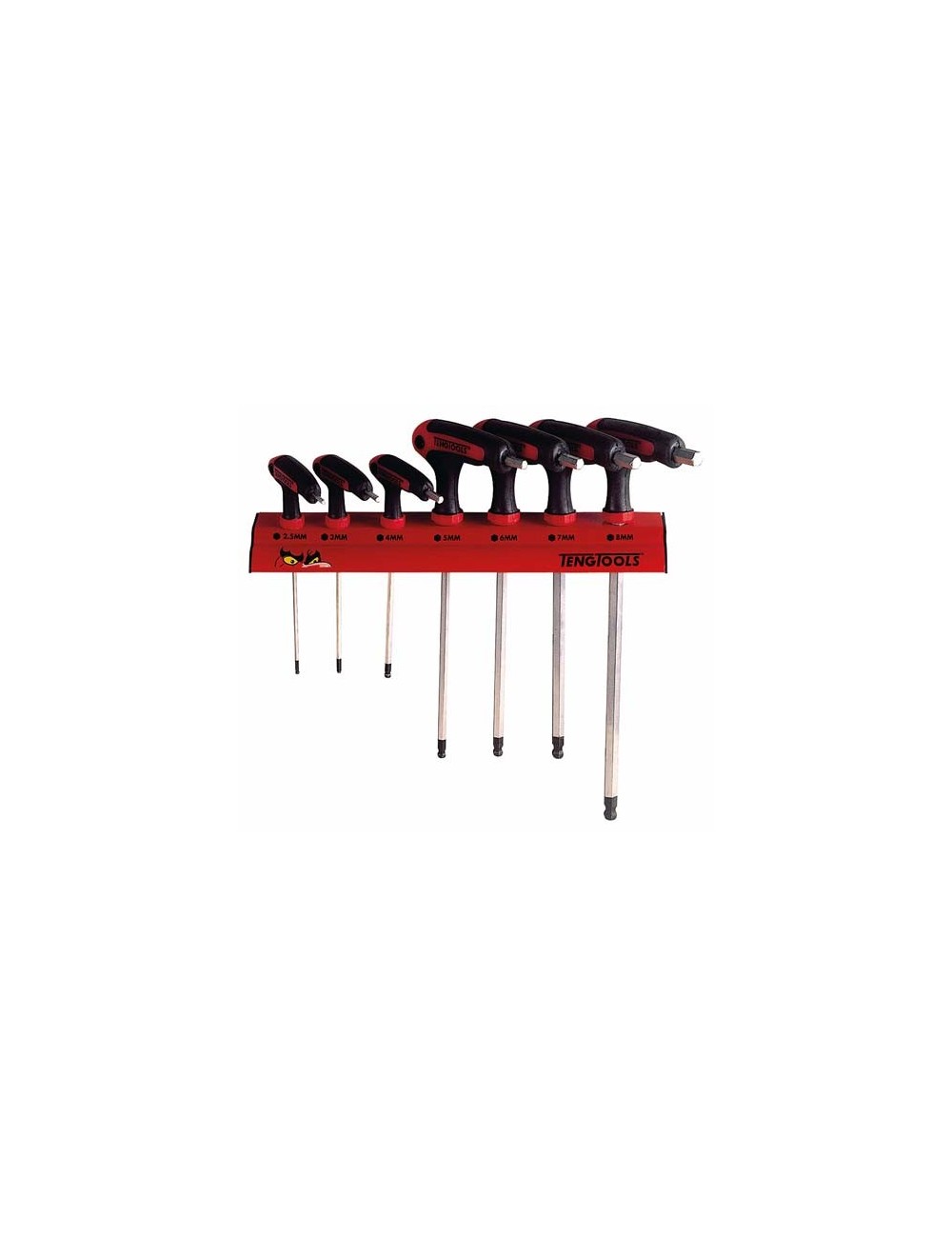 Juego de Llaves Allen Hexagonales WRHEX07 – 7 Piezas