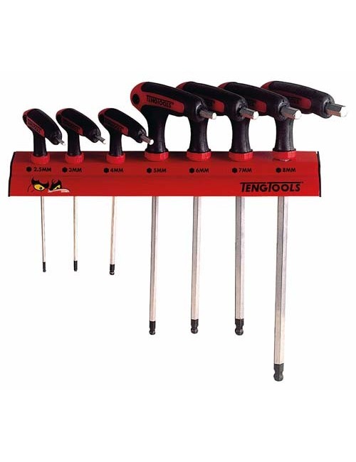 Juego de Llaves Allen Hexagonales WRHEX07 – 7 Piezas