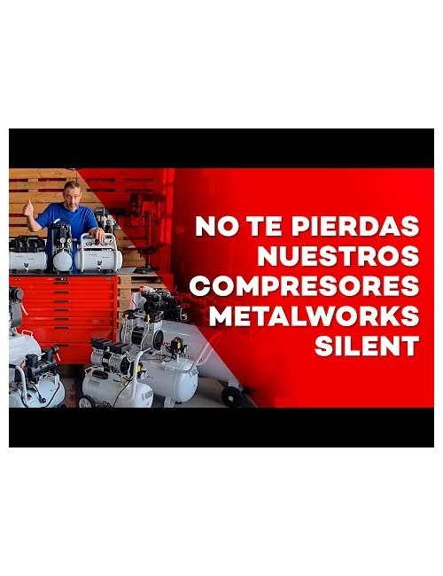 COMPRESOR SILENT 10 PRO - SIN ACEITE 10l