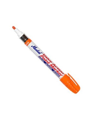 Marcador de Pintura Líquida Indeleble  Valve Action Naranja