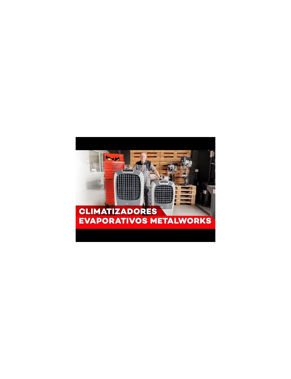 ENFRIADOR EVAPORATIVO MWHLB 5000 - 40l