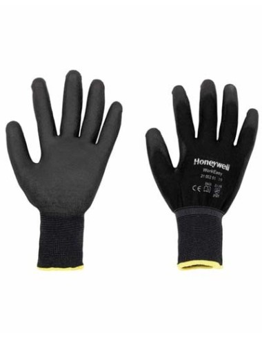 GUANTE WORKEASY BLACK PU 10 Guante WORKEASY PU BLACK  10