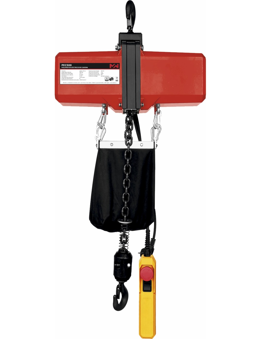 Metal Works Polipasto Eléctrico de Cadena Serie PEC300