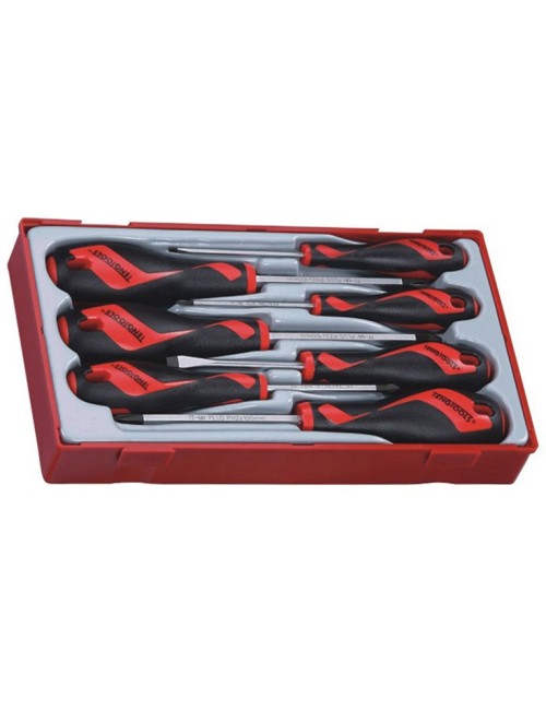 Juego de Destornilladores Planos - TT917N - 7 piezas