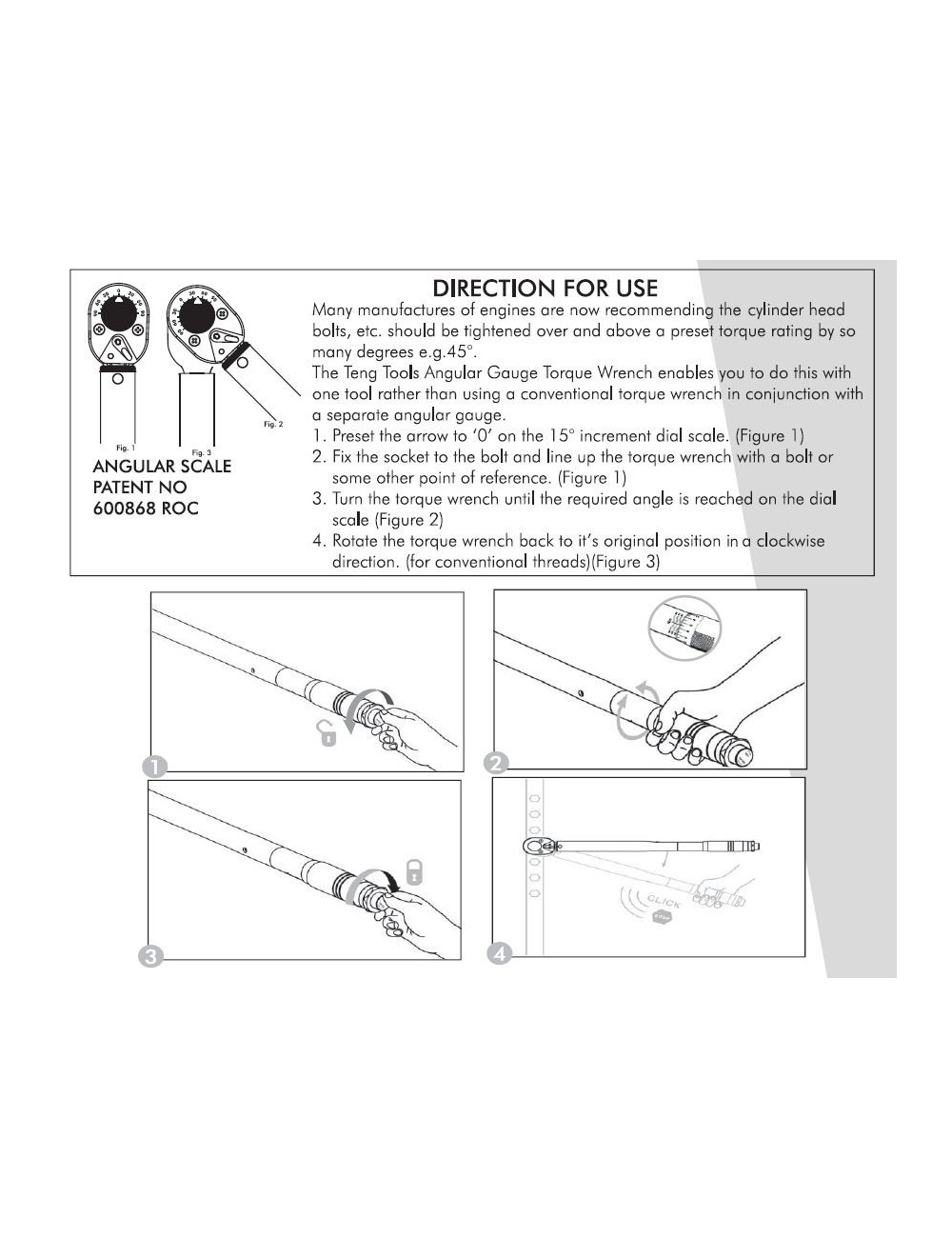 Llave dinamométrica de disparo con carraca 3892AG-E3