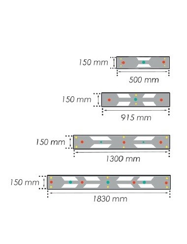TOPE PROTECCION CAUCHO+ FIJACION ASFALTO-500x150x100mm