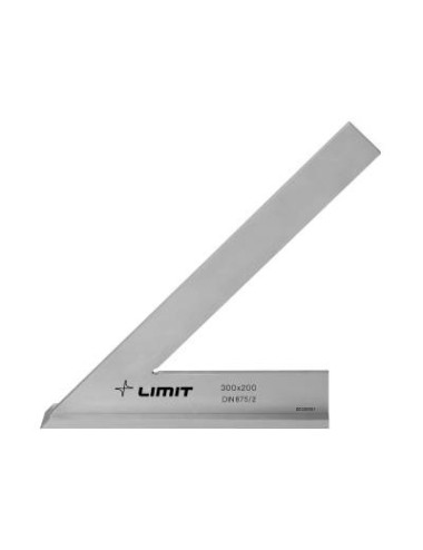 ESCUADRA CON ALA ANGULAR 45º - 300x200mm