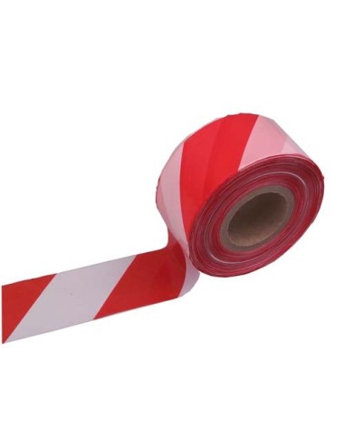 Cinta de Balizamiento Roja y Blanca  RSNA580RB