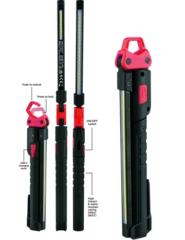 LINTERNA DE INSPECCIÓN MW LI500 - 500Lm