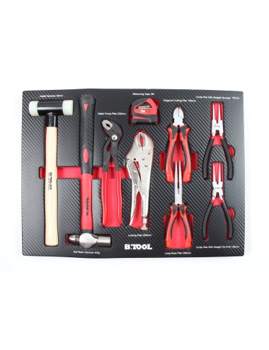 CARRO DE HERRAMIENTAS BTC172 CON 172 HERRAMIENTAS