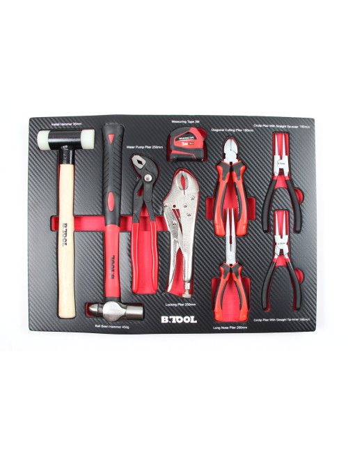 CARRO DE HERRAMIENTAS BTC172 CON 172 HERRAMIENTAS