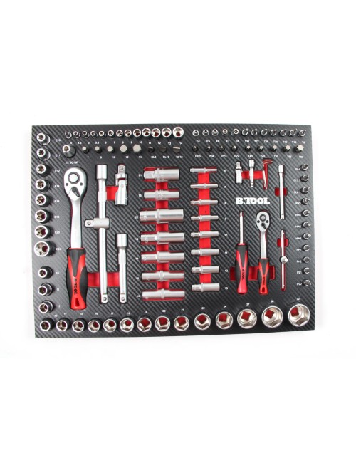 CARRO DE HERRAMIENTAS BTC172 CON 172 HERRAMIENTAS